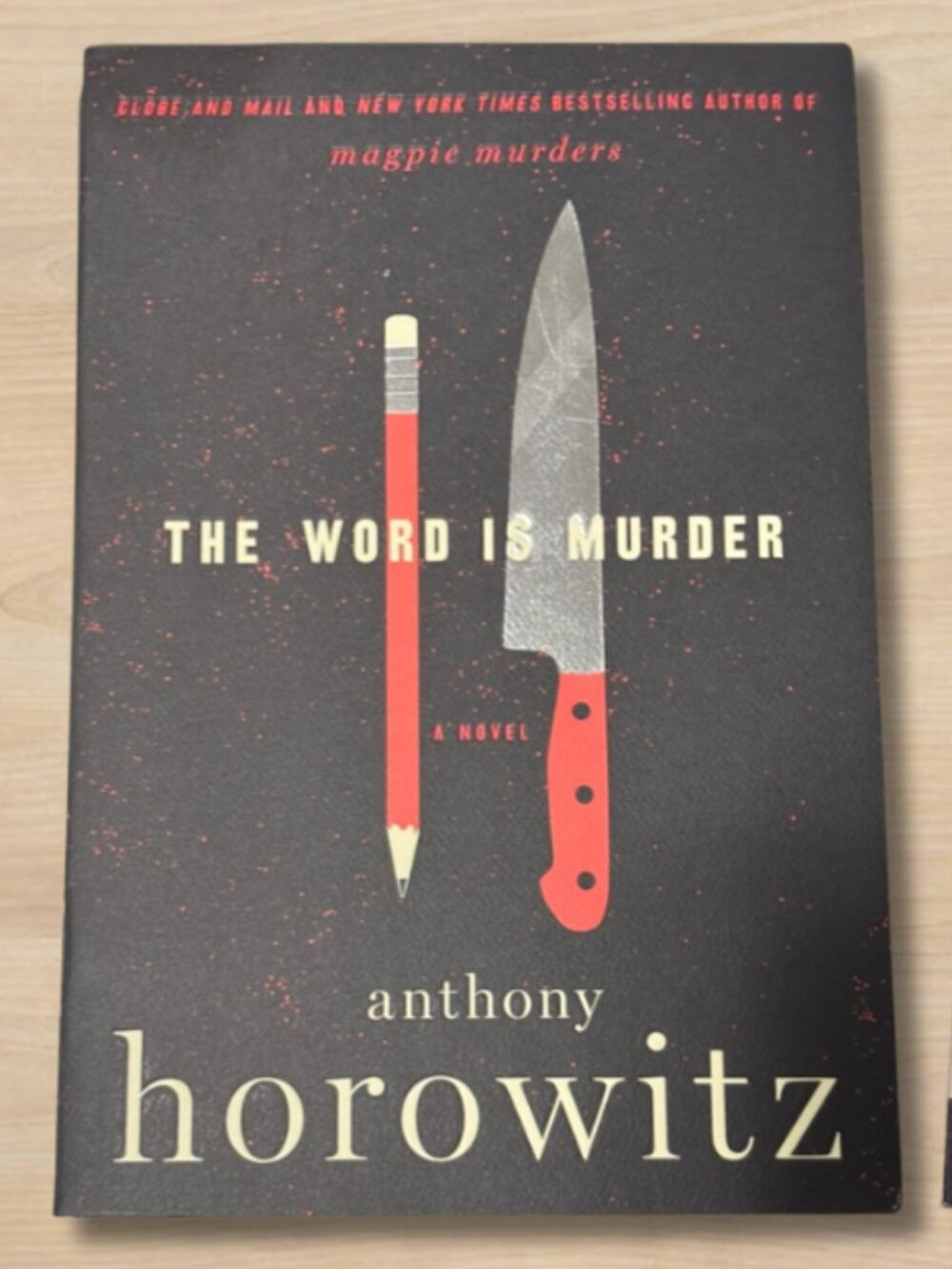 The Word Is Murder by Anthony Horowitz | Mystery Thriller | Paperback